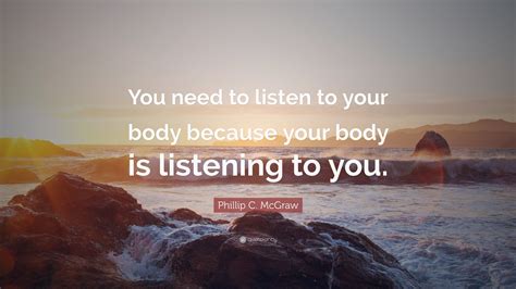 Listening To Your Body